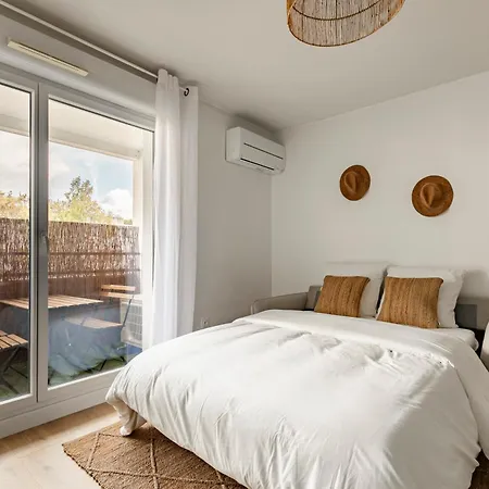 Apartment Cosy, Climatise, Calme, Parking - Proche Aeroport