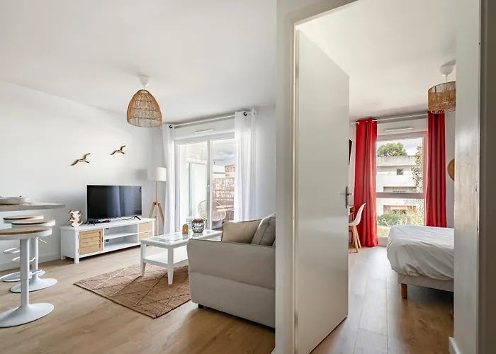 Apartman Cosy, Climatise, Calme, Parking - Proche Aeroport *